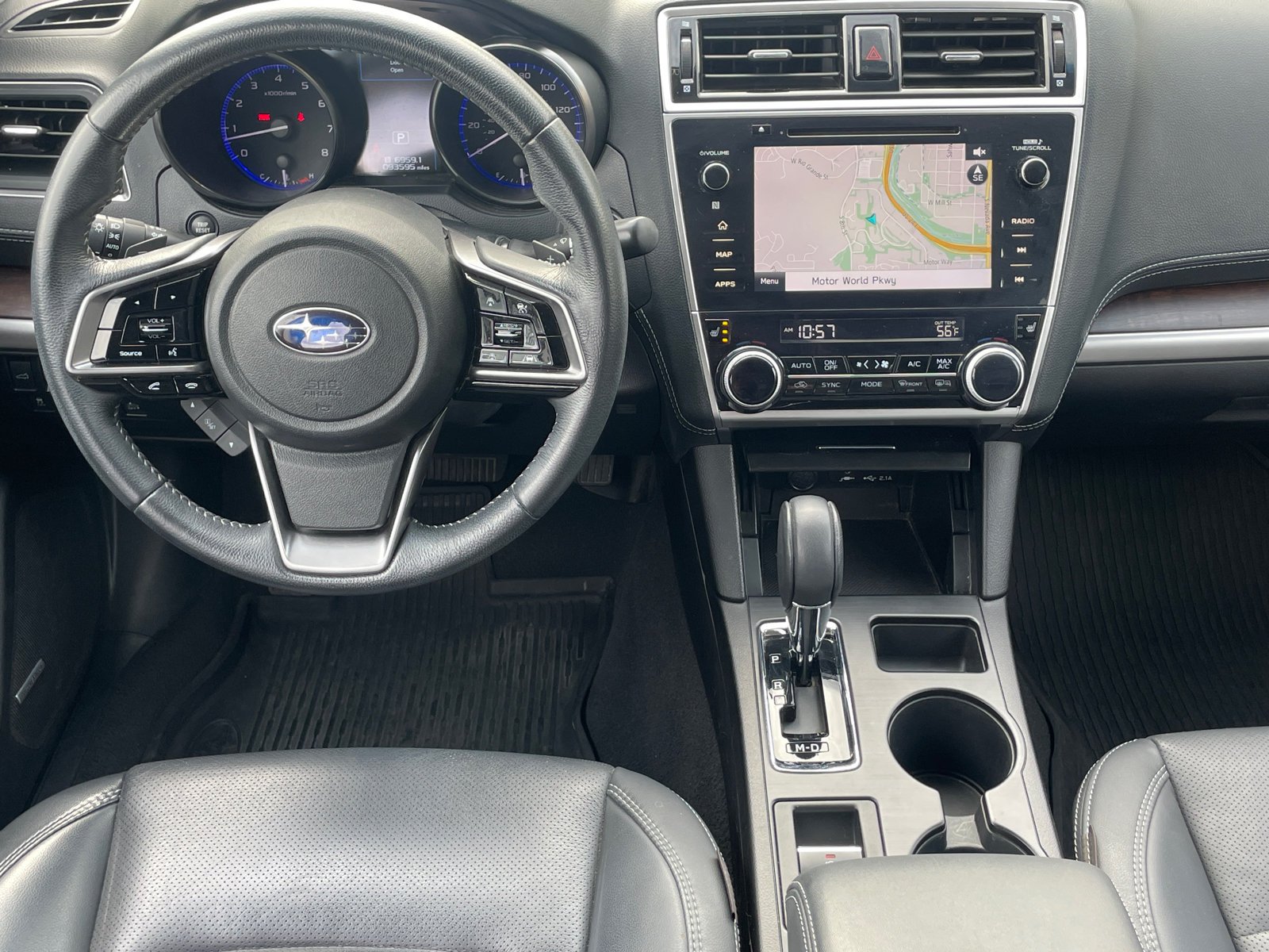 Used 2019 Magnetite Gray Metallic Subaru Limited image 22