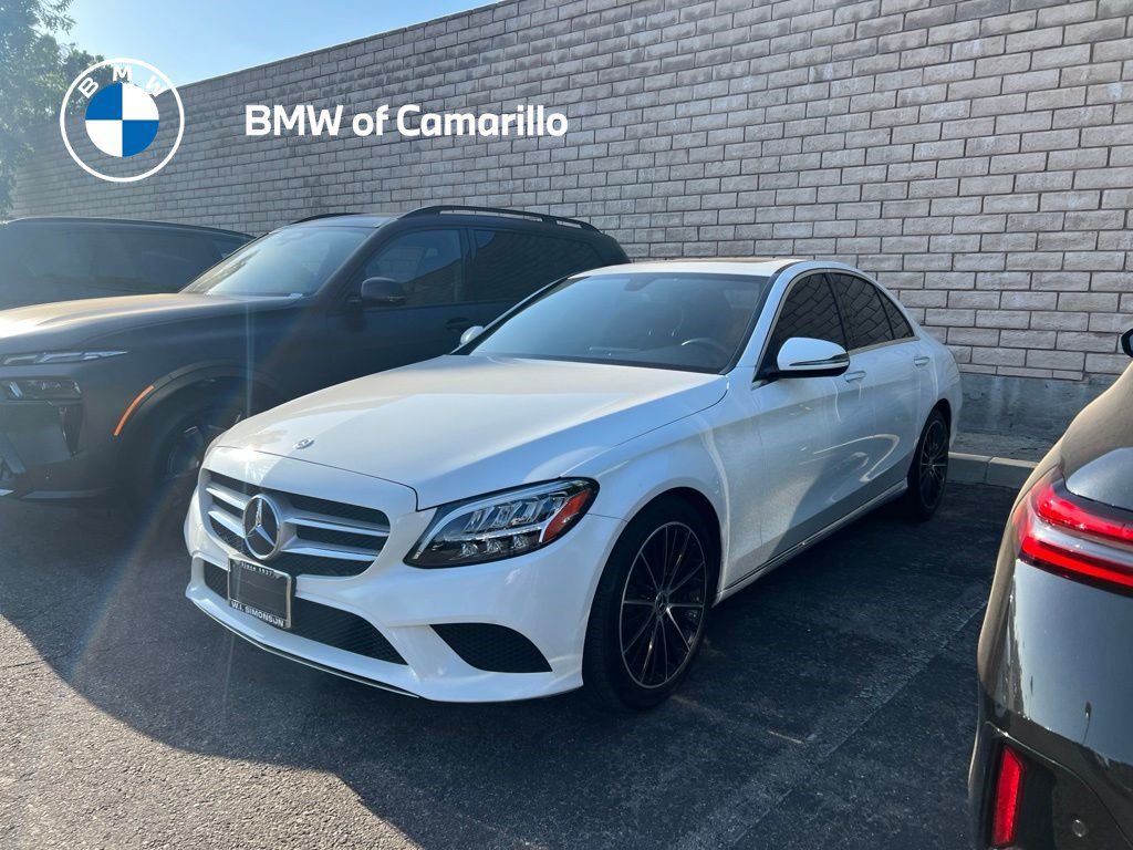 Used 2019 White Mercedes-Benz C 300 image 1