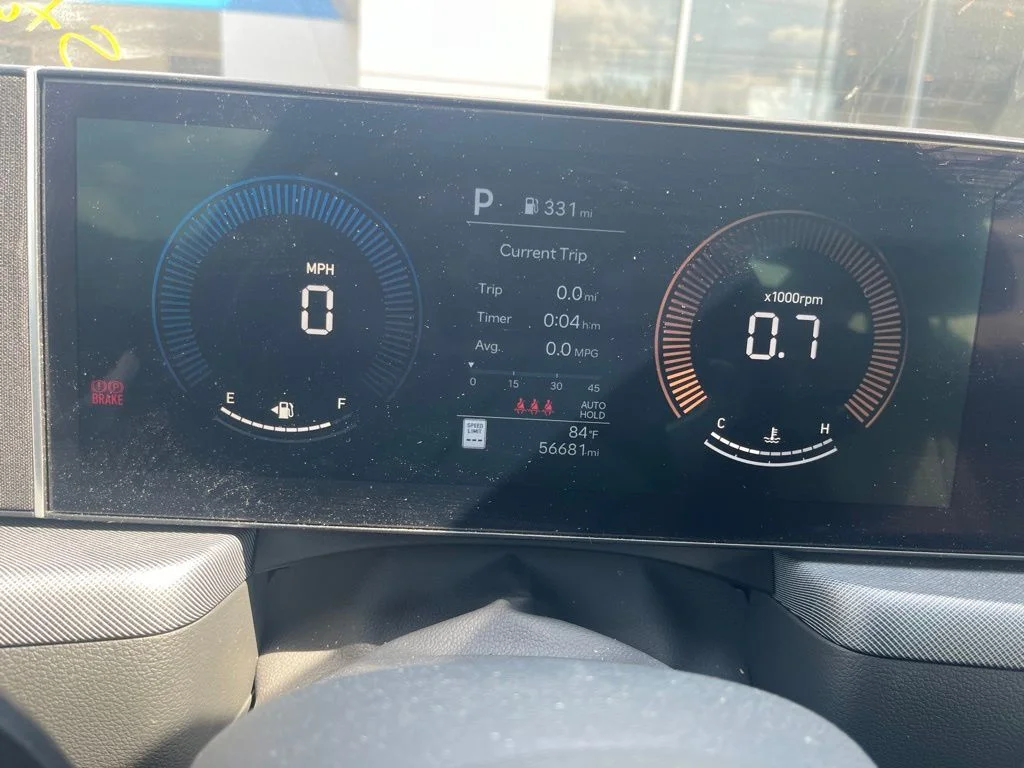 Used 2024 Carbon Blue Hyundai SEL image 8