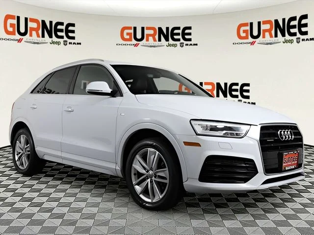 Used 2018 Audi Q3 Premium Plus with VIN WA1JCCFS4JR004906 for sale in Gurnee, IL