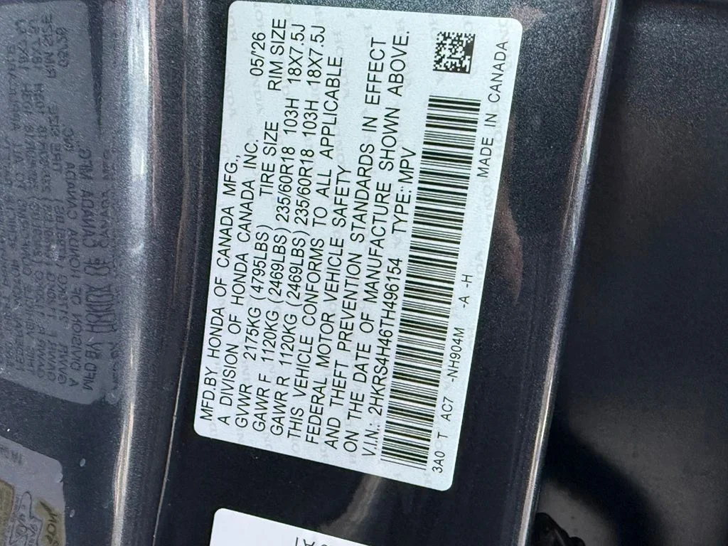 Certified Used 2026 Meteorite Gray Metallic Honda EX image 28