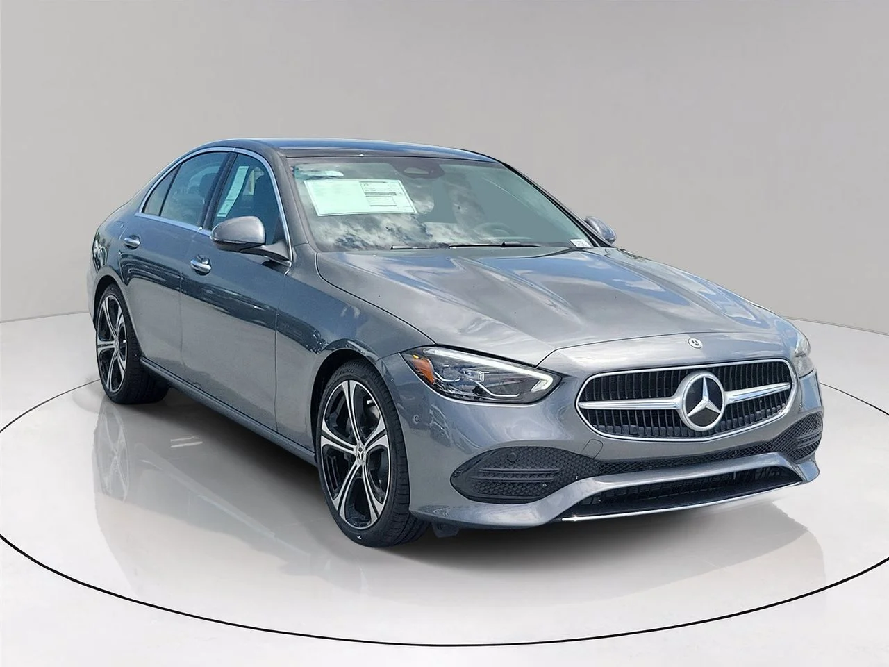 New 2026 Selenite Grey Metallic Mercedes-Benz C 300 image 4