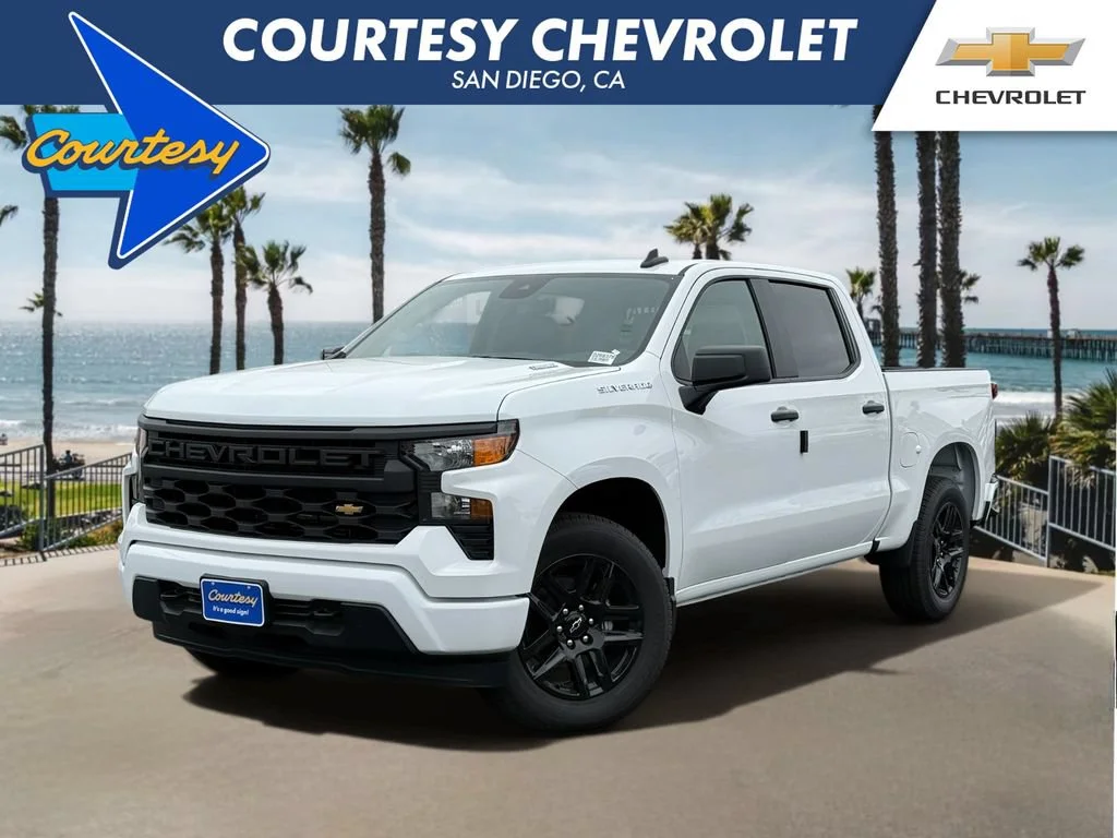 New 2026 Summit White Chevrolet Custom image 1