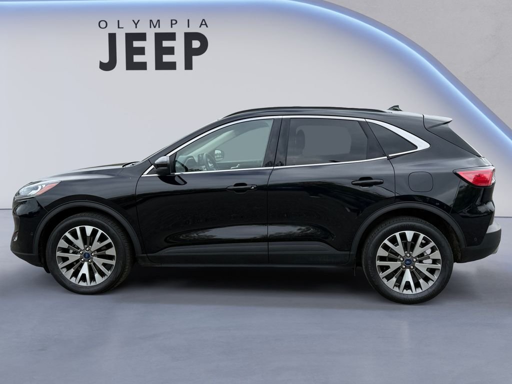 Used 2020 Black Ford Titanium image 2