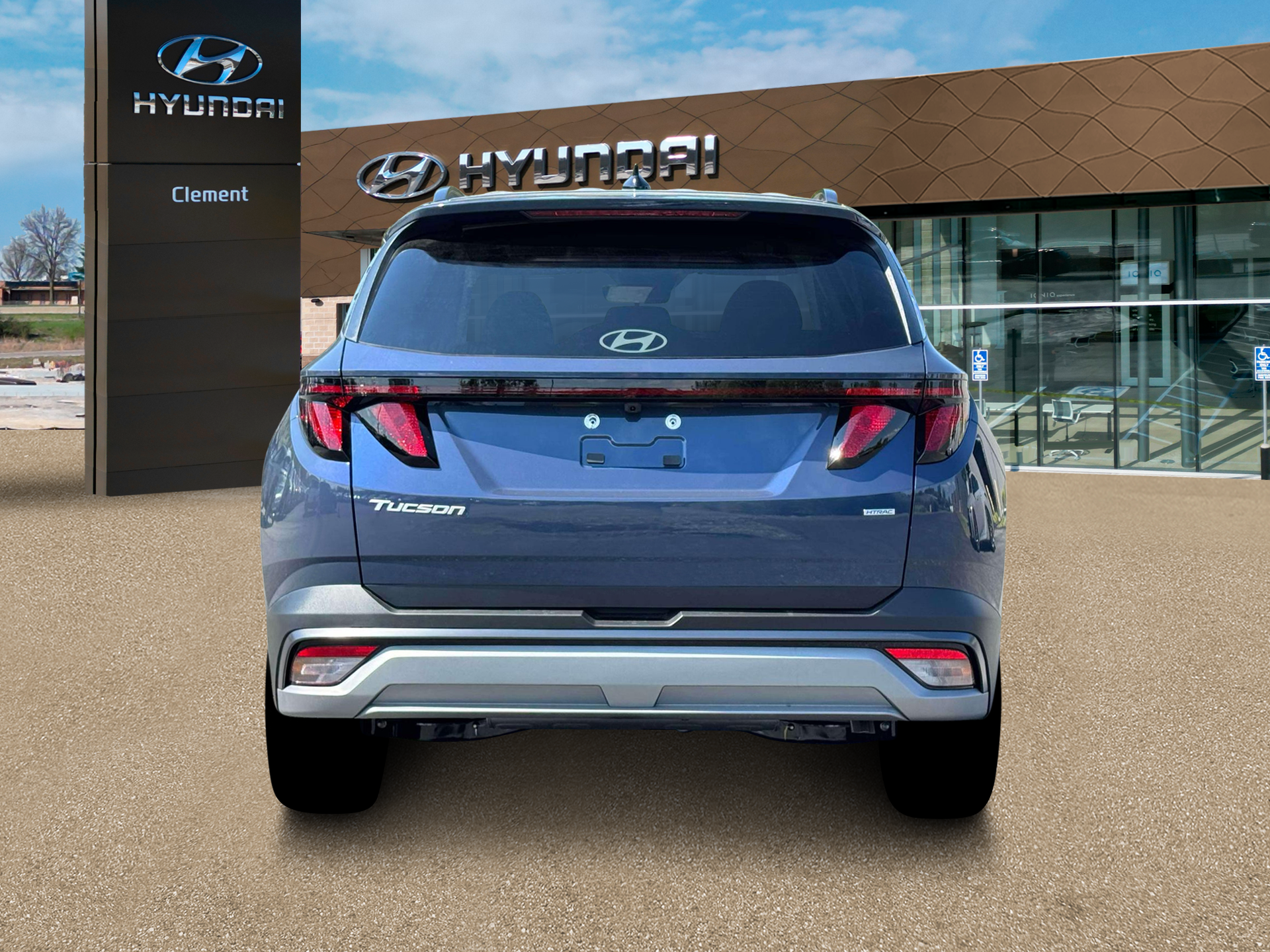 New 2026 Blue Hyundai SEL Plus AWD image 6