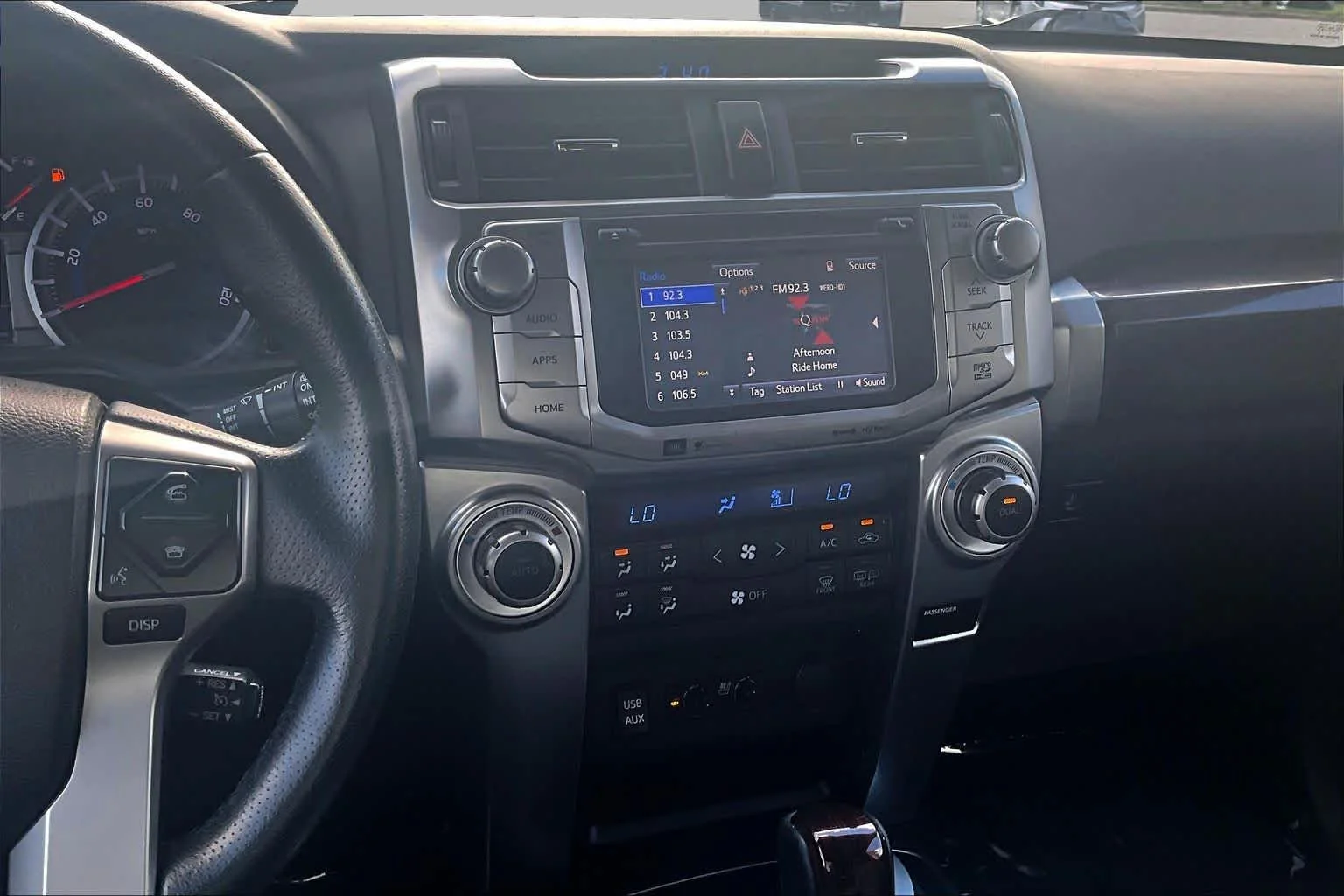 Used 2019 Midnight Black Metallic Toyota Limited image 7