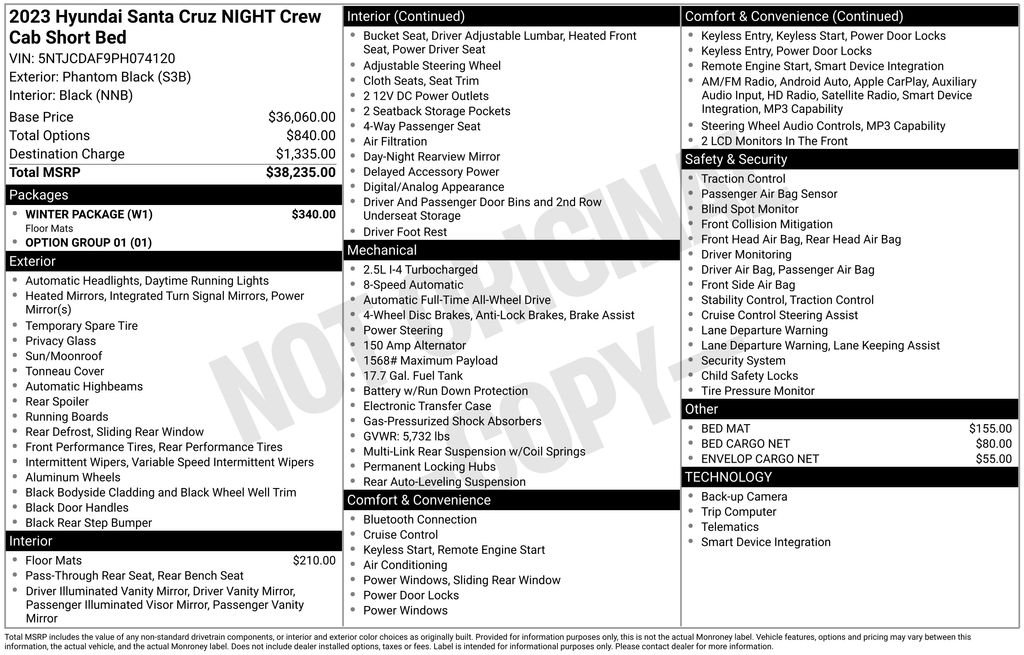 2023 Hyundai Santa Cruz Night - Photo 26