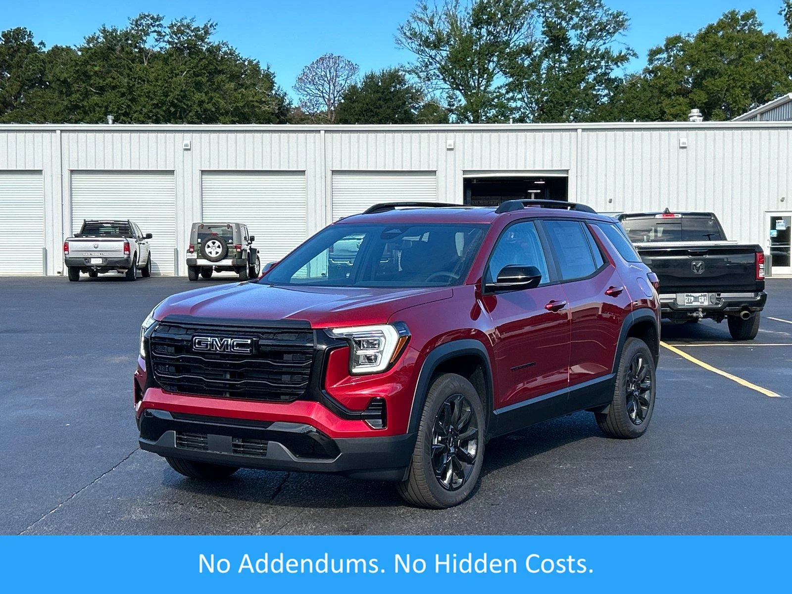 New 2027 Volcanic Red Tintcoat GMC Elevation image 1