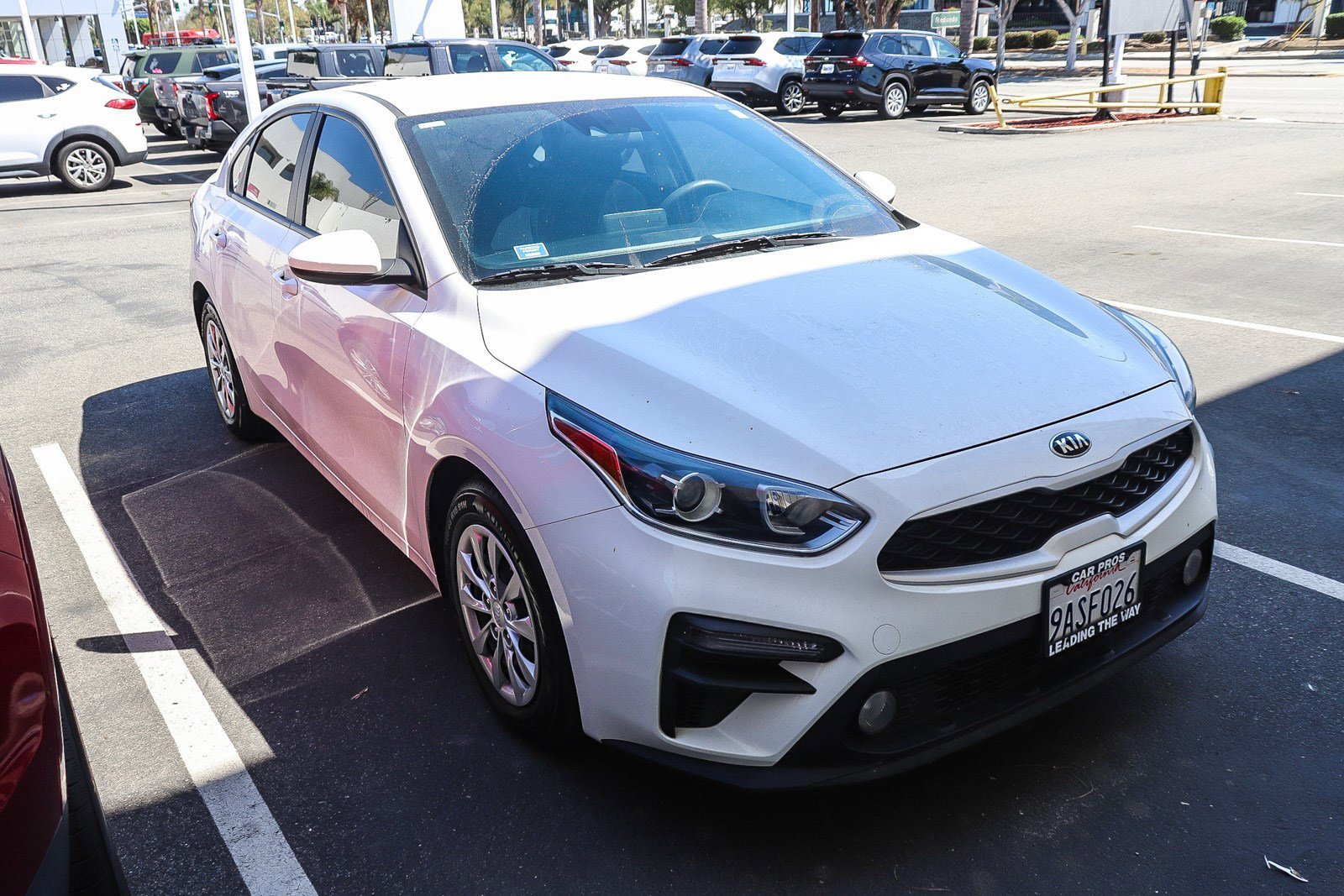 Used 2021 Kia Forte FE with VIN 3KPF24AD5ME352744 for sale in Long Beach, CA