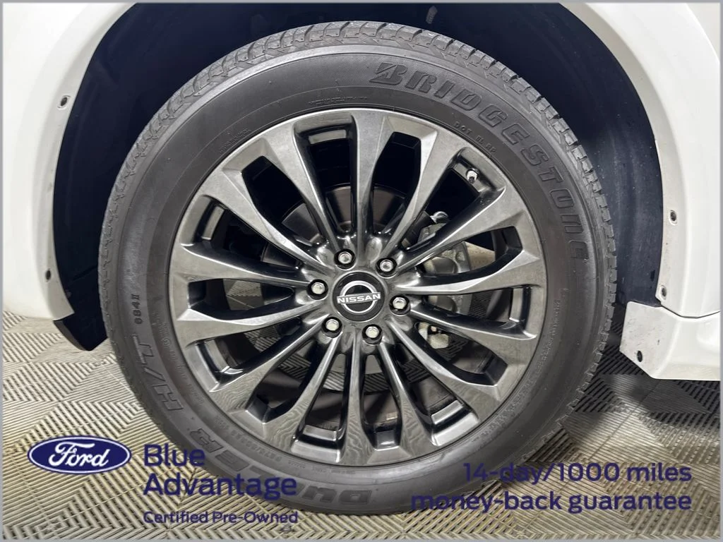 Certified Used 2024 White Nissan Platinum image 14