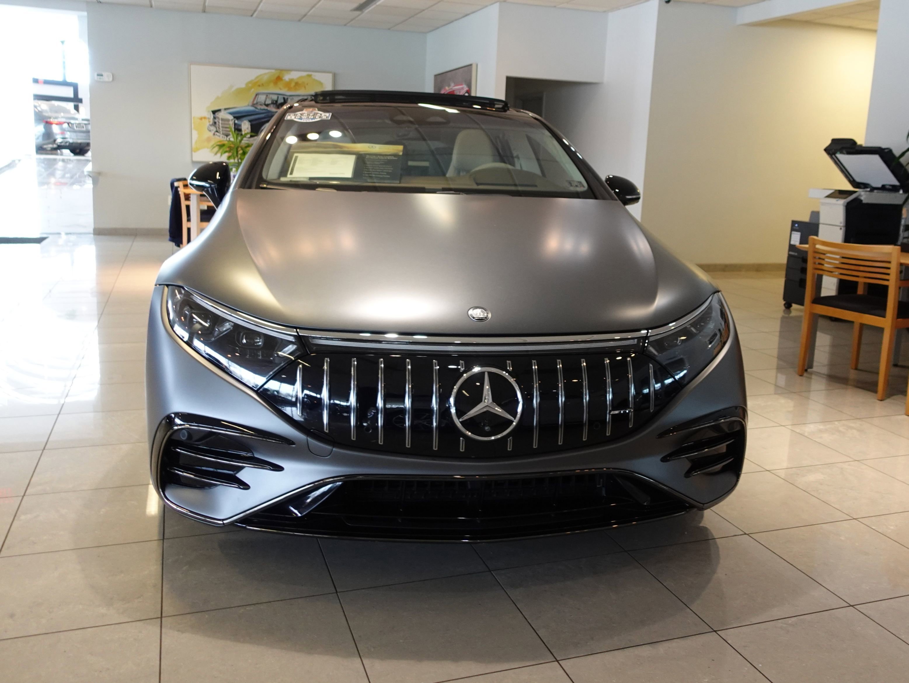 Certified 2024 Mercedes-Benz EQS AMG EQS 53 with VIN W1KCG5FB8RA044596 for sale in Lawrence Township, NJ