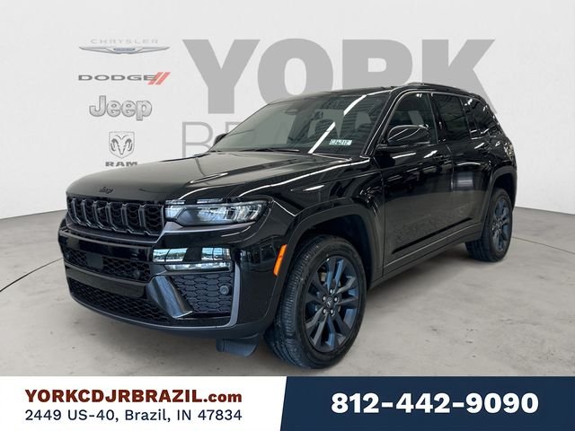 New 2026 Diamond Black Crystal Pearl-Coat Exterior Paint Jeep Limited image 1