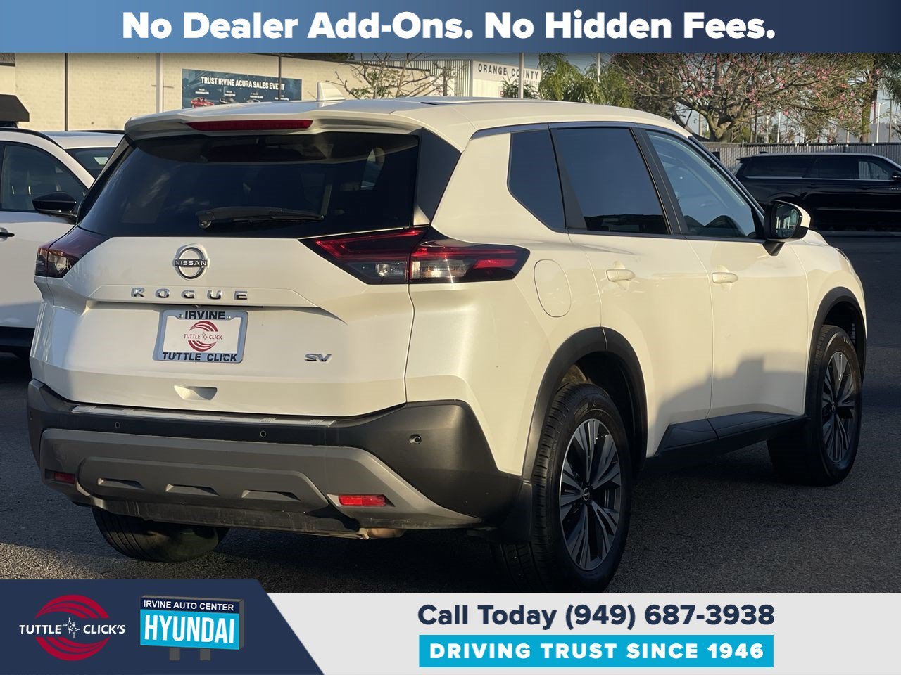 Used 2023 Pearl White Tricoat NISSAN SV image 15