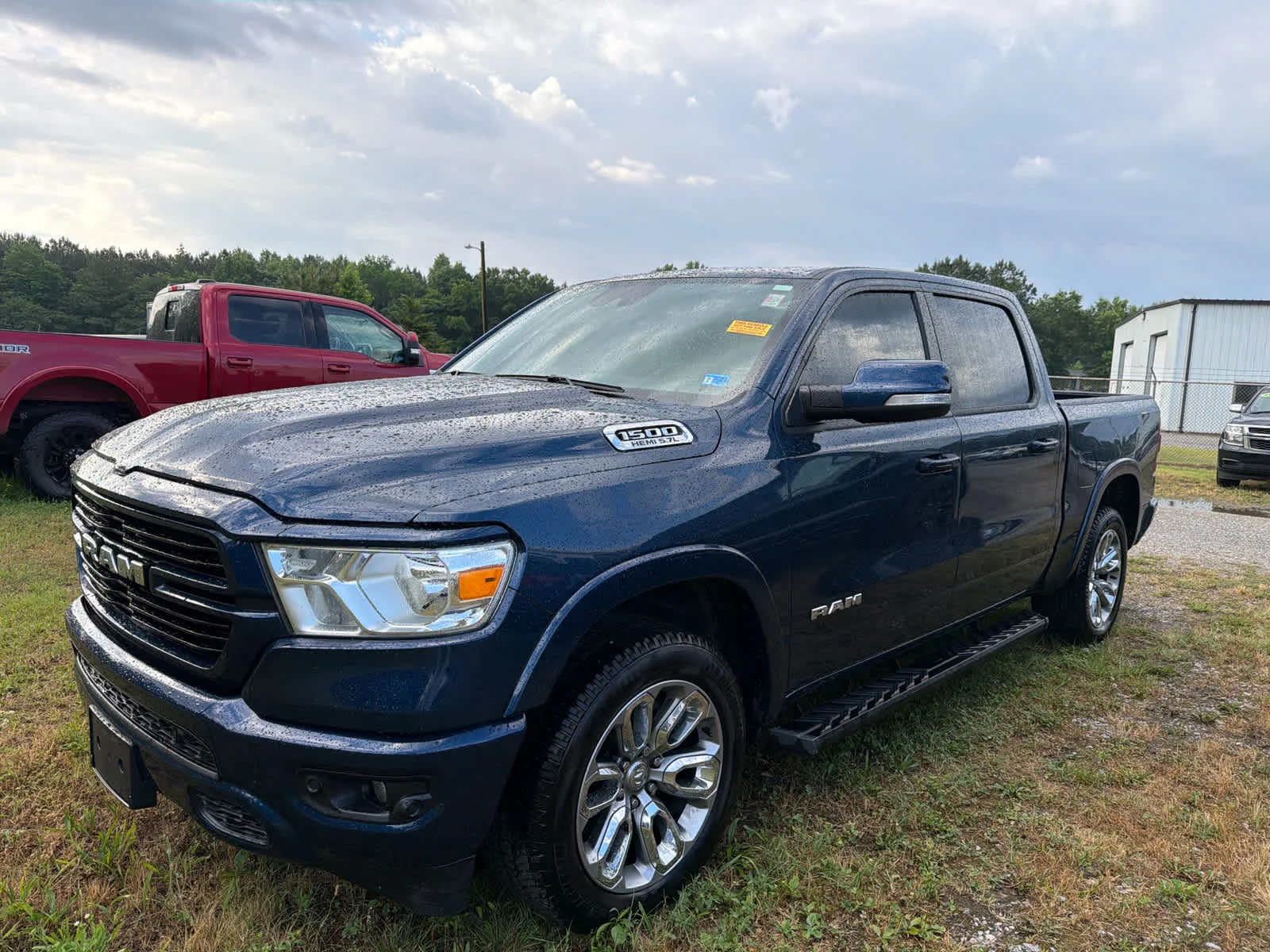 Certified Used 2022 Patriot Blue Pearlcoat Ram Laramie image 8
