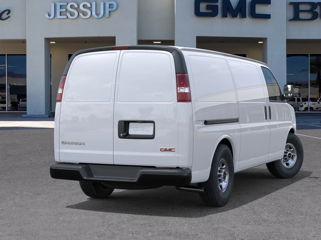 New 2025 Summit White GMC Work Van image 4