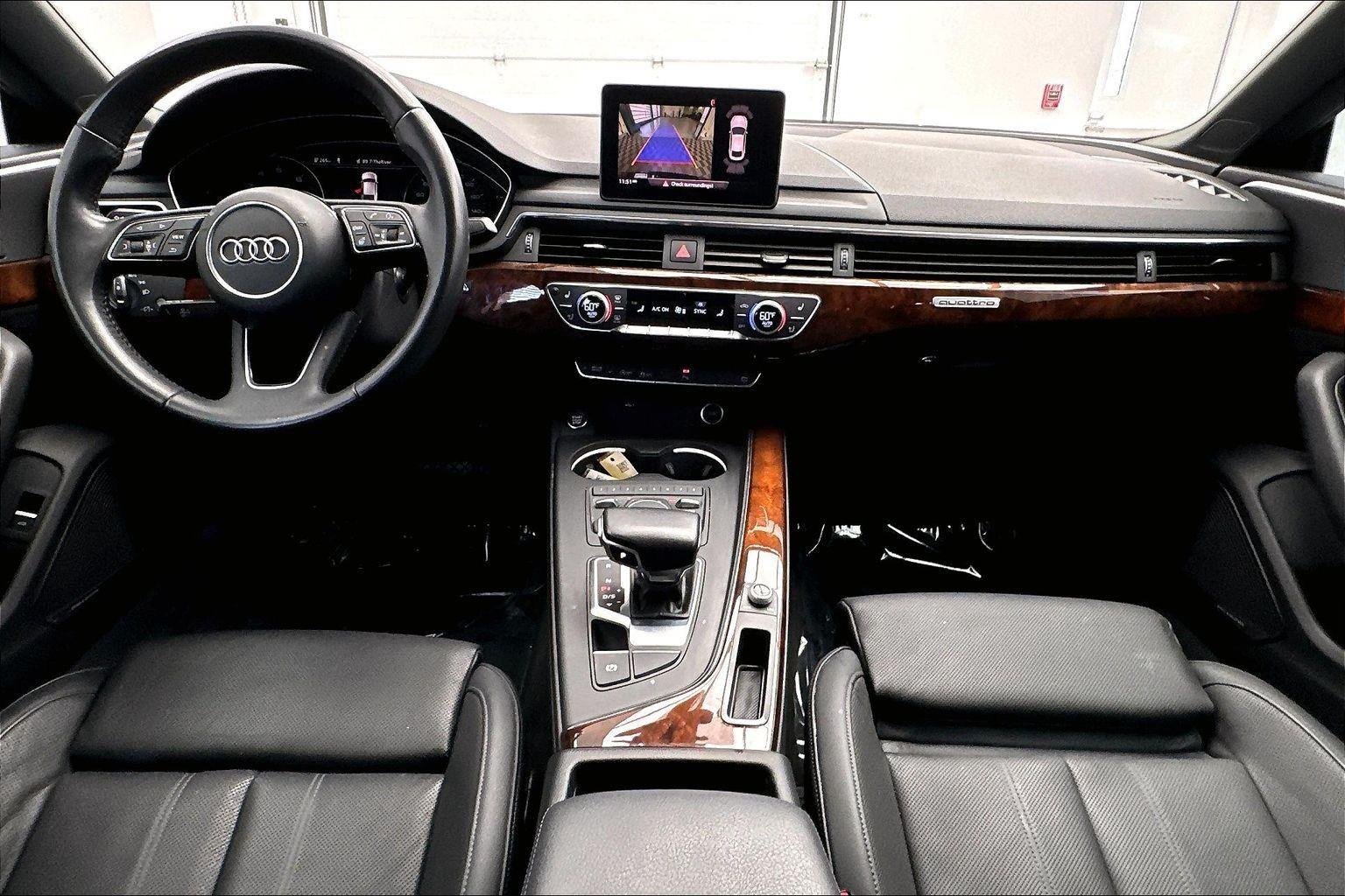 Used 2018 Moonlight Blue Metallic Audi Premium Plus image 10