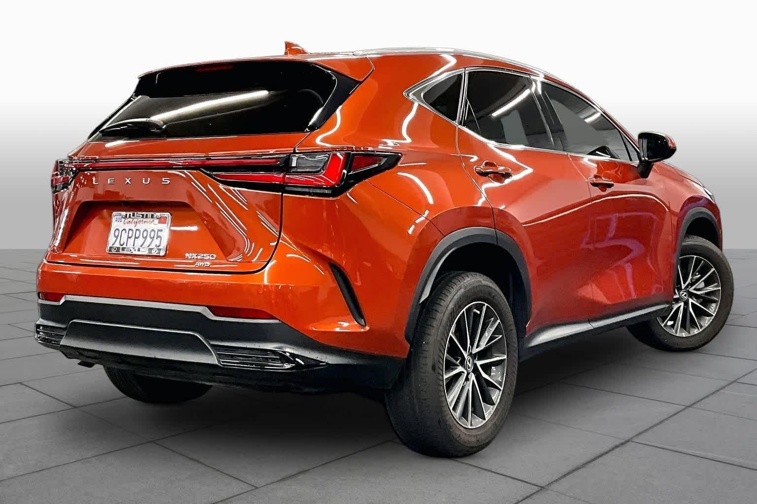 Certified Used 2022 CADMIUM ORANGE Lexus Premium image 13