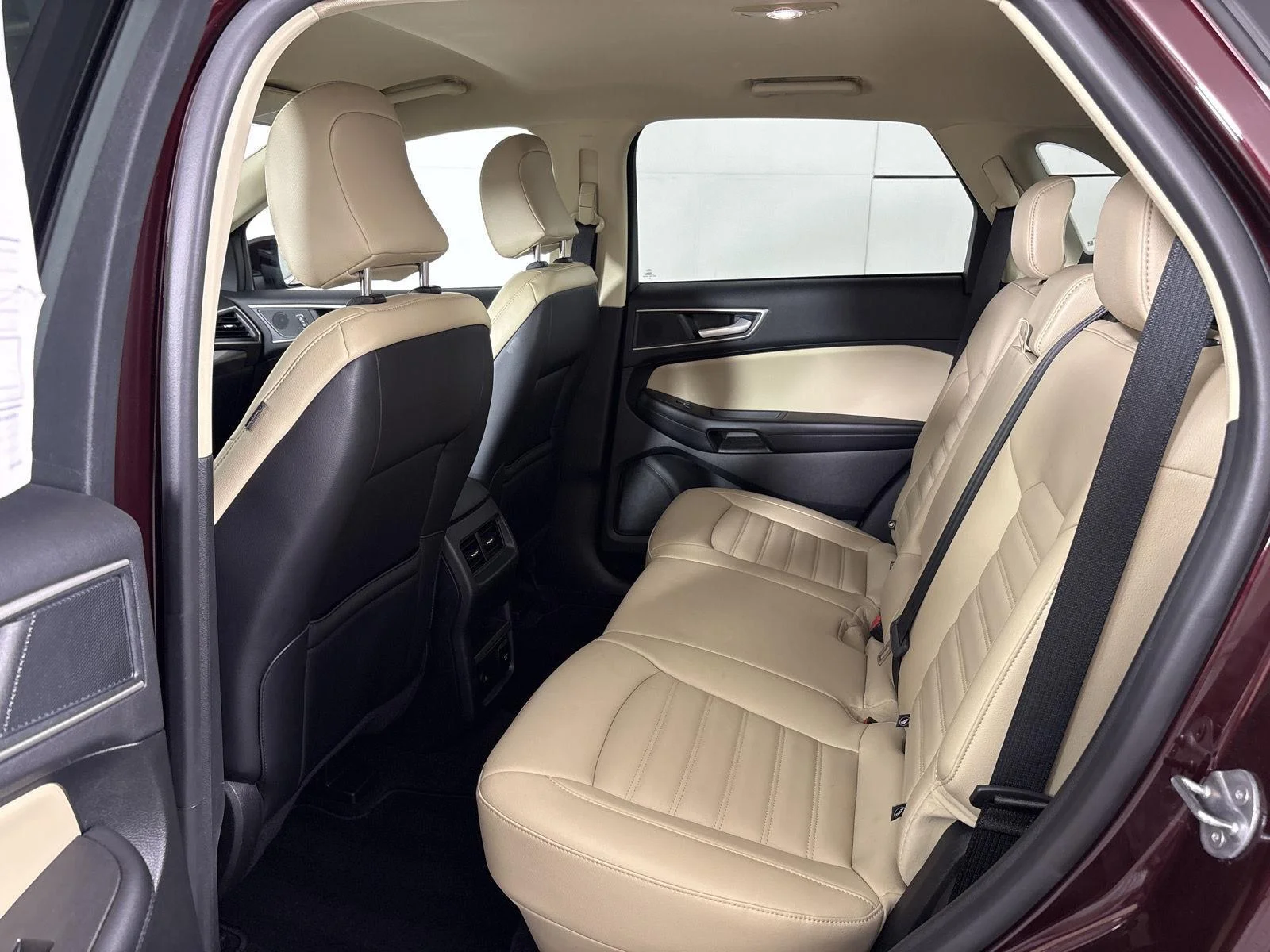 Used 2024 Burgundy Velvet Metallic Tinted Clearcoat Ford SEL image 14