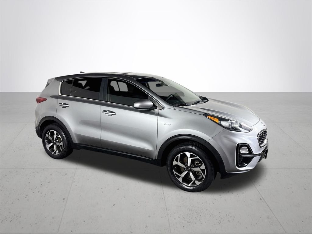 Used 2021 Gray Kia LX image 4