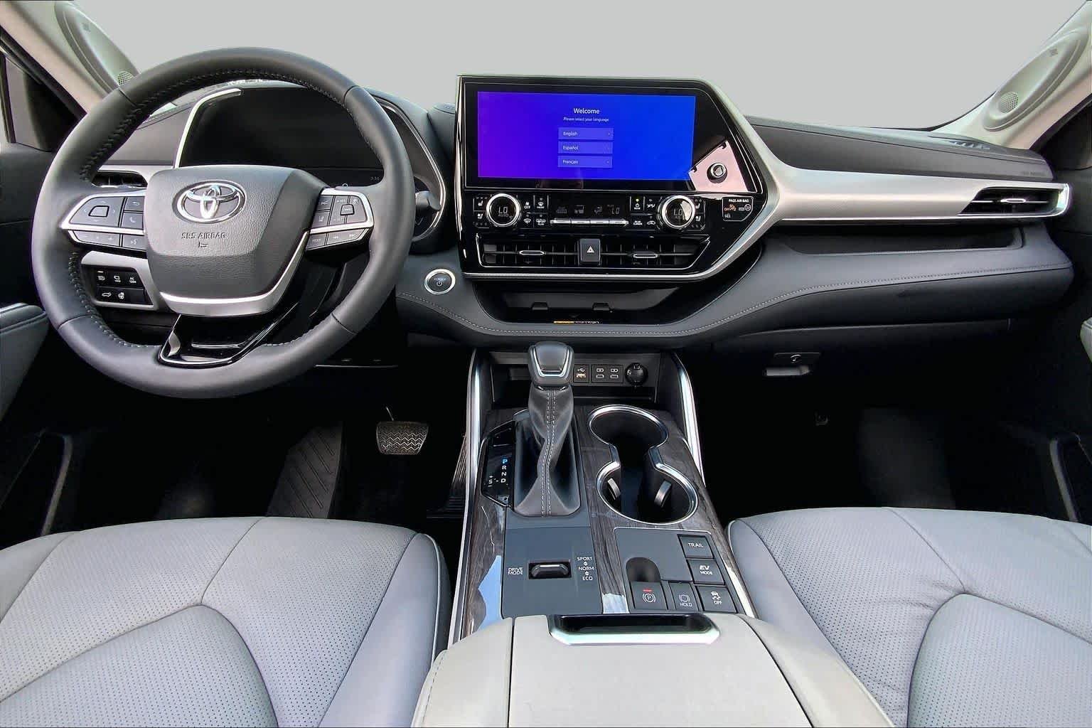 Used 2025 Celestial Silver Metallic Toyota Hybrid Platinum image 15
