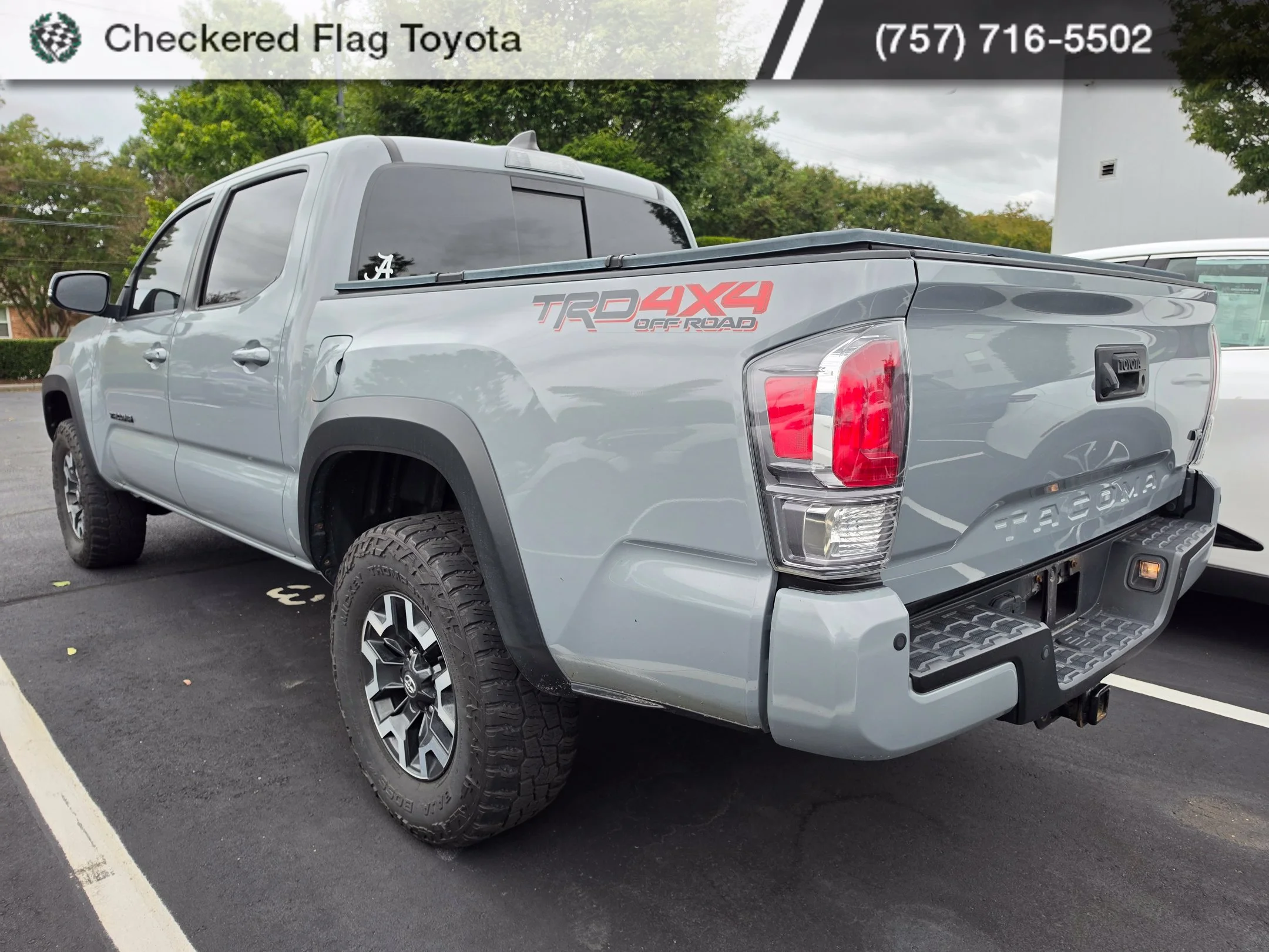 Used 2021 Cement Toyota TRD Off-Road image 4