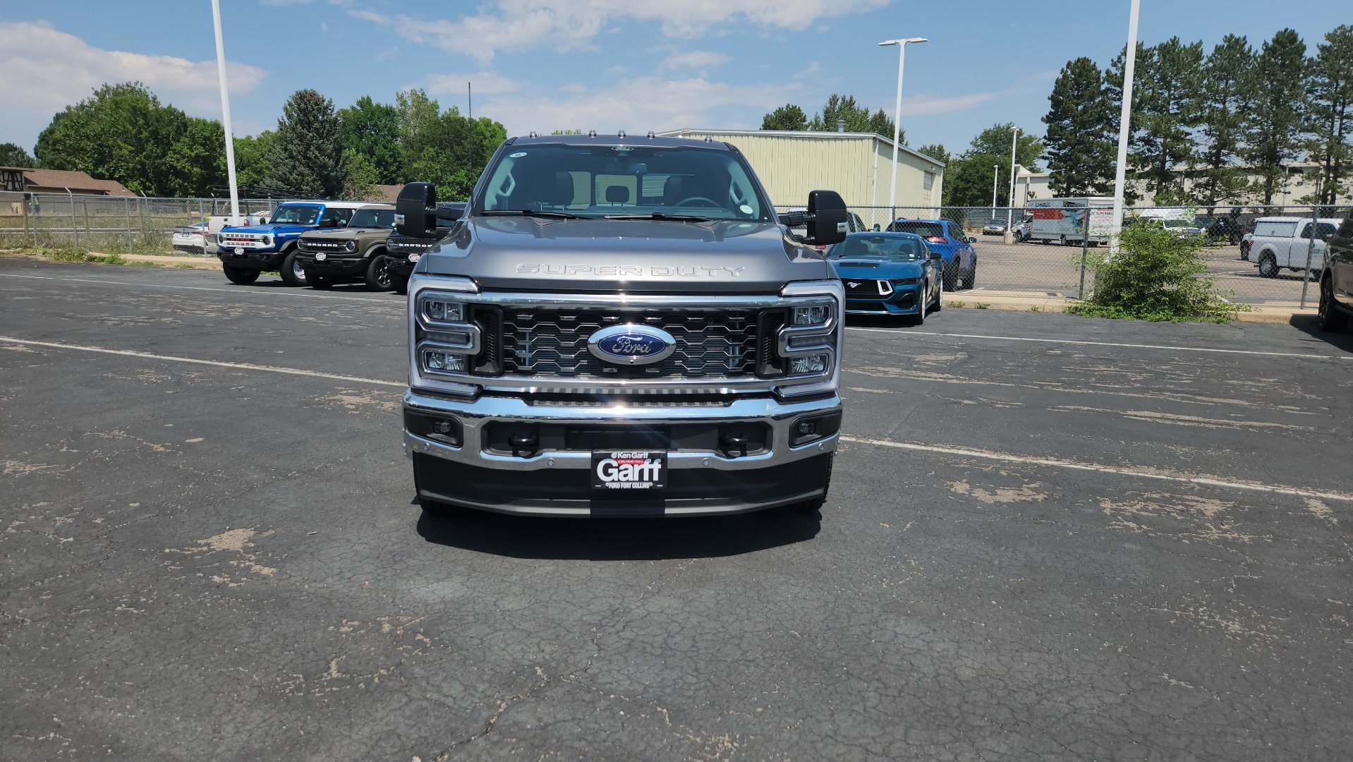 New 2026 Carbonized Gray Metallic Ford LARIAT image 9