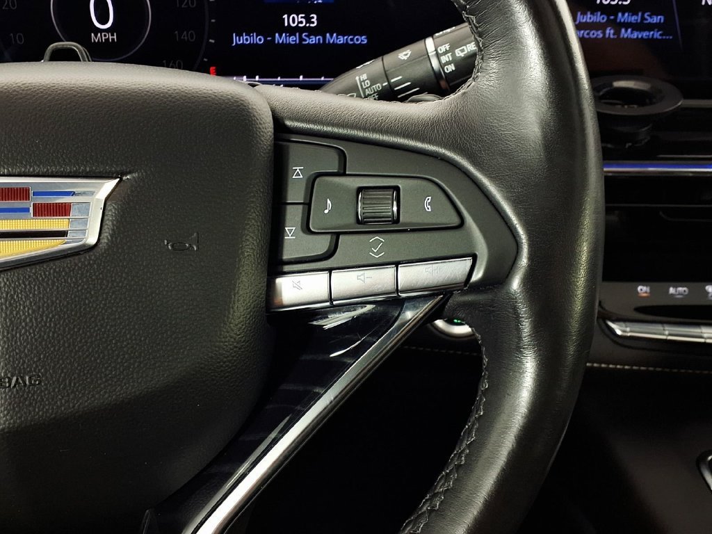 Used 2024 Crystal White Tricoat Cadillac Sport image 21