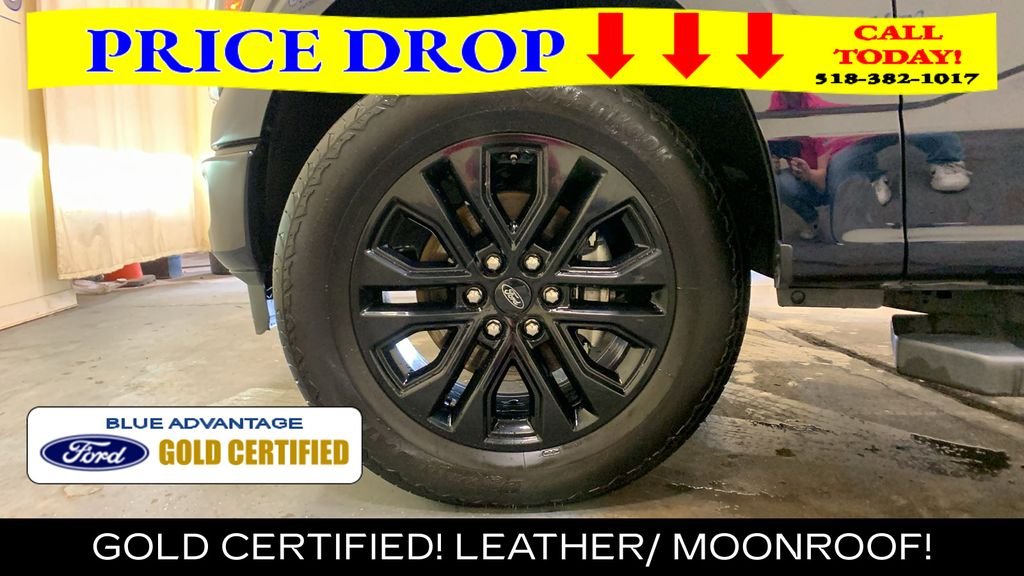 Certified Used 2025 Blue Metallic Ford Lariat image 47