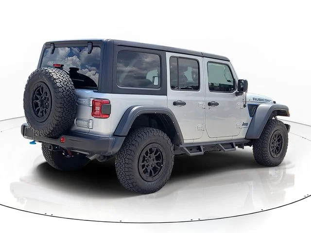 Used 2023 Silver Jeep Rubicon 20th Anniversary Edition 4xe image 5