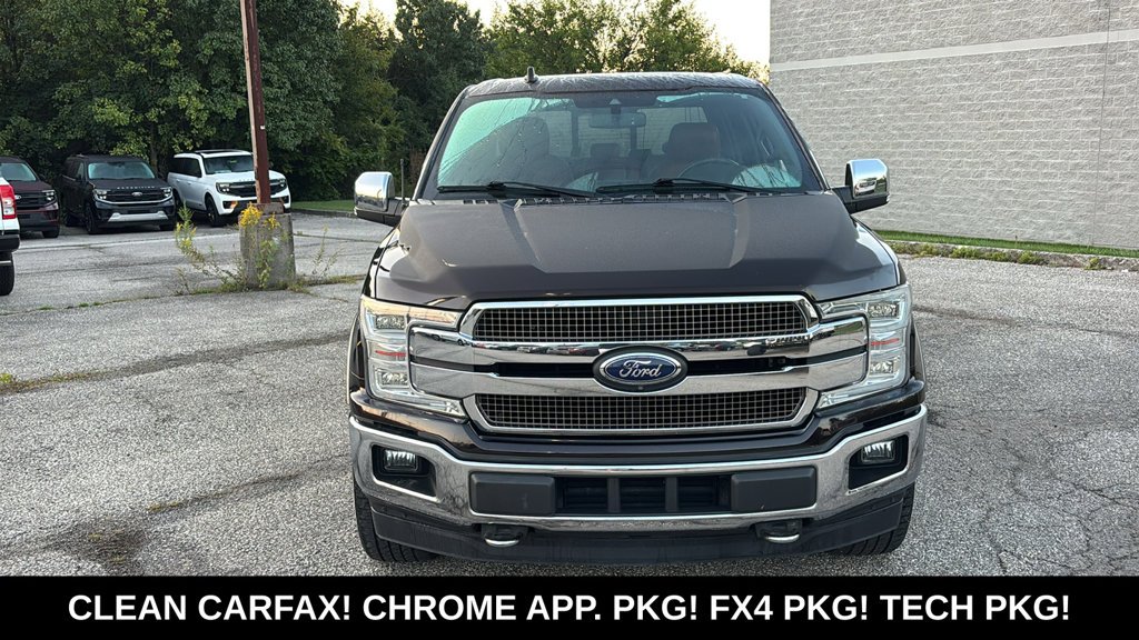 Used 2018 Magma Red Metallic Ford King Ranch image 6