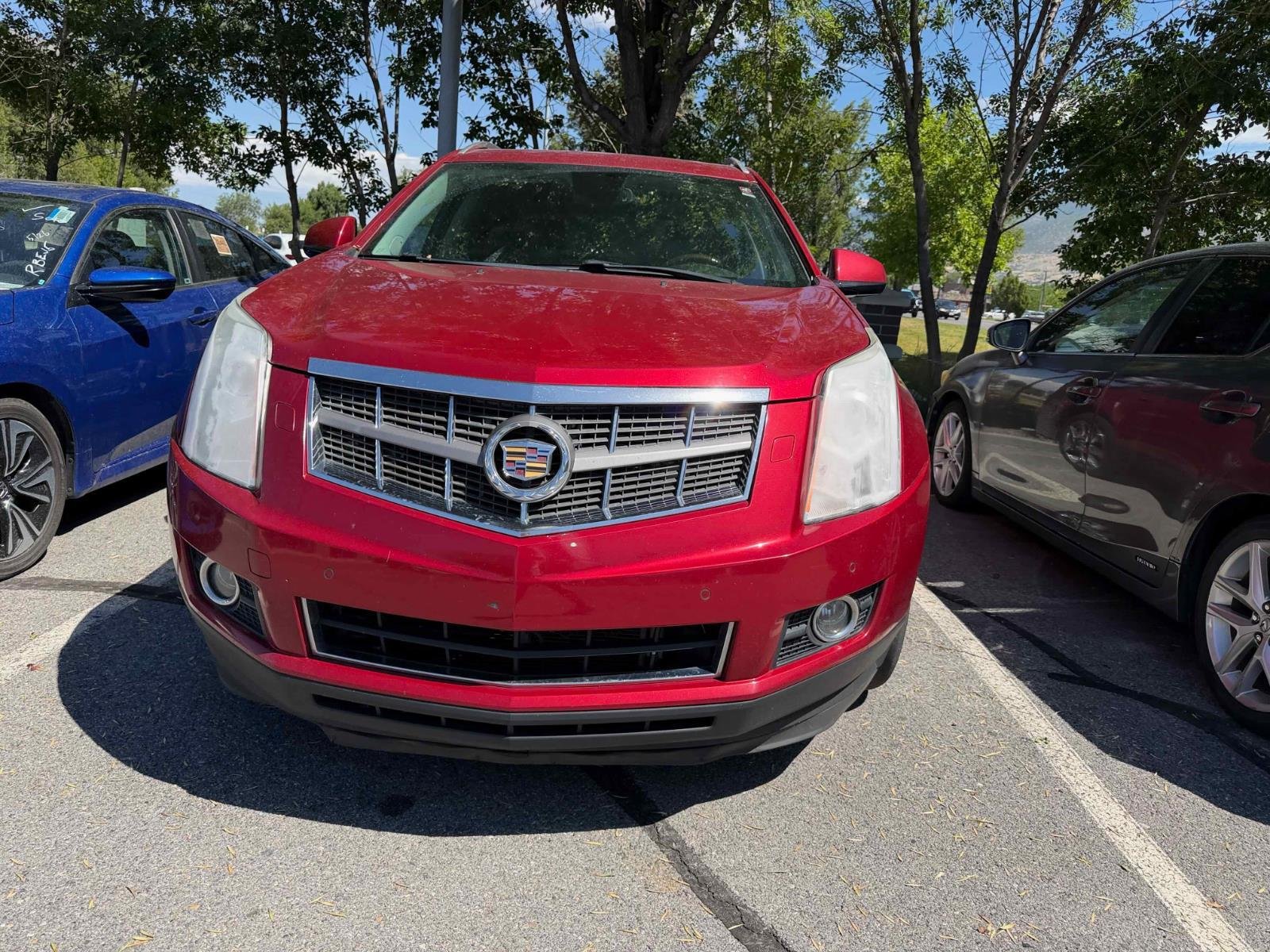 Used 2012 Crystal Red Tintcoat Cadillac Performance Collection image 3