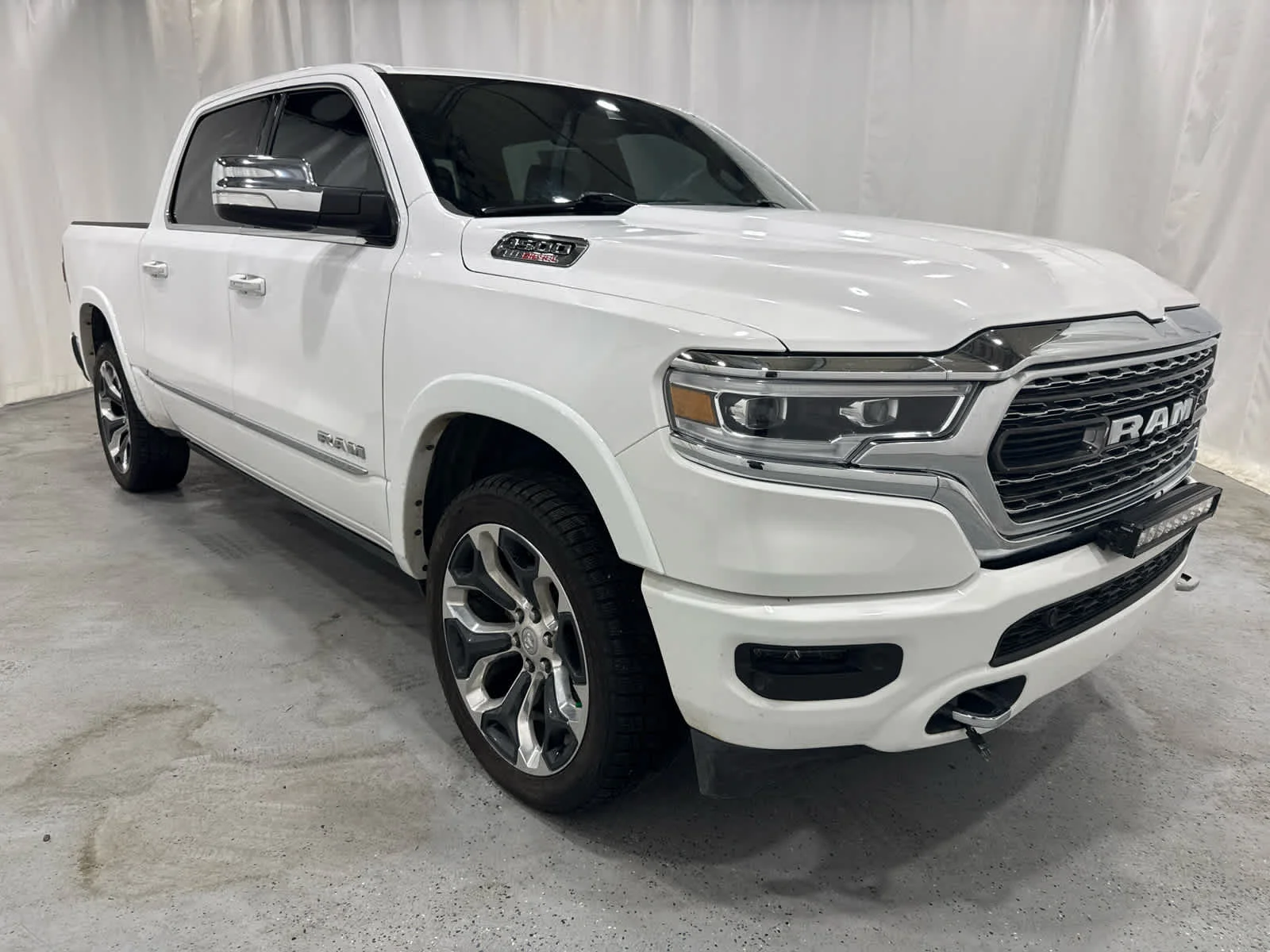 Used 2020 White Ram Limited Crew Cab 4x4 5