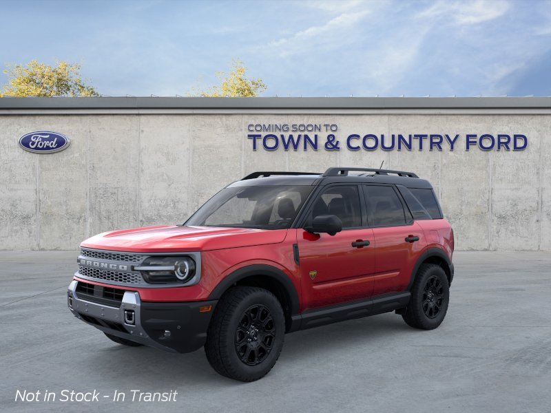 New 2026 Ruby Red Metallic Tinted Clearcoat Ford Badlands image 13