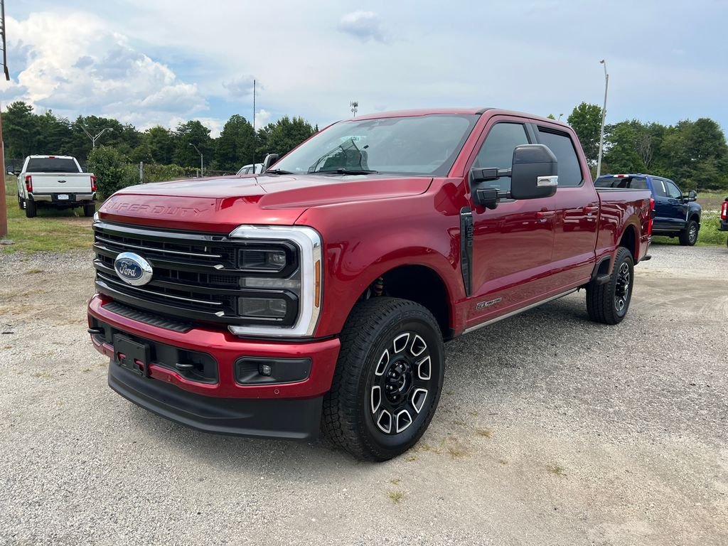 New 2026 Red Ford Platinum image 3