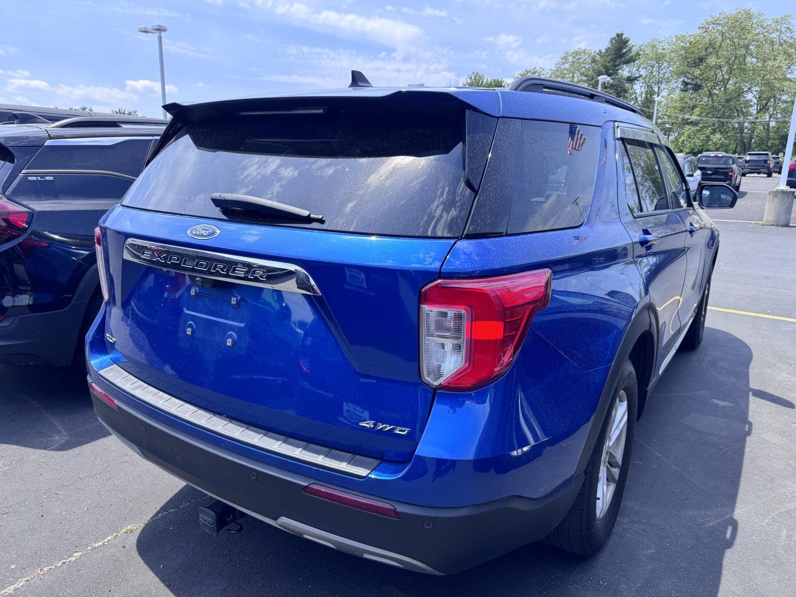 Used 2021 Atlas Blue Ford XLT image 4
