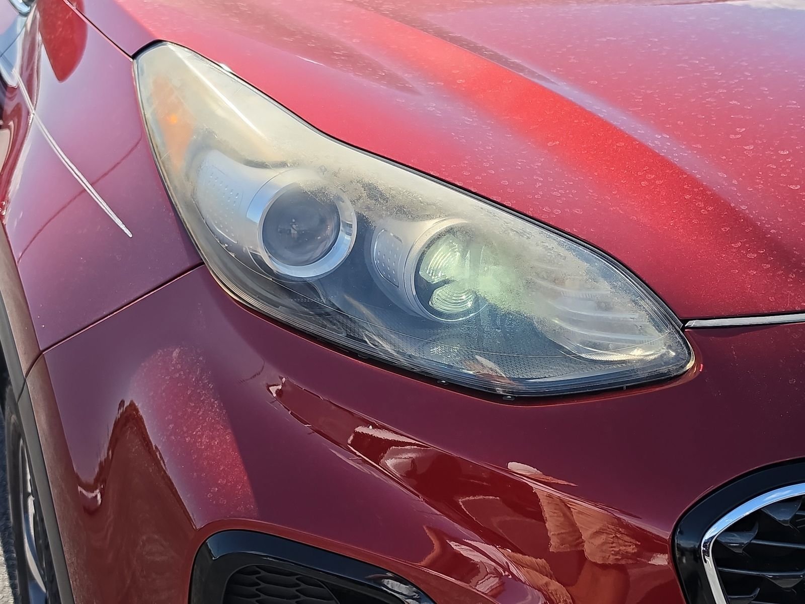 Used 2020 Red Kia LX image 6