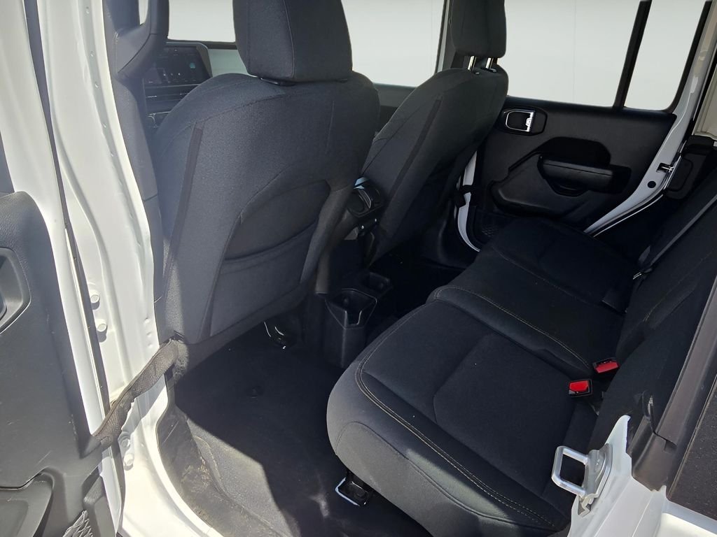 Used 2025 Bright White Clearcoat Jeep Sport S image 26