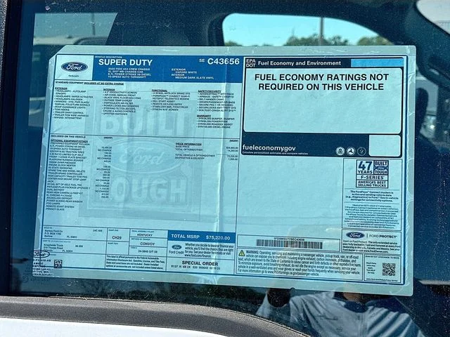 New 2025 Oxford White Ford KNAPHEIDE 11