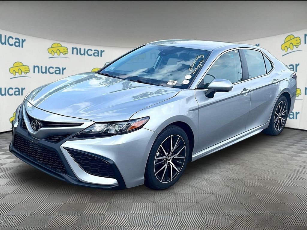 Used 2024 Silver Toyota SE image 3