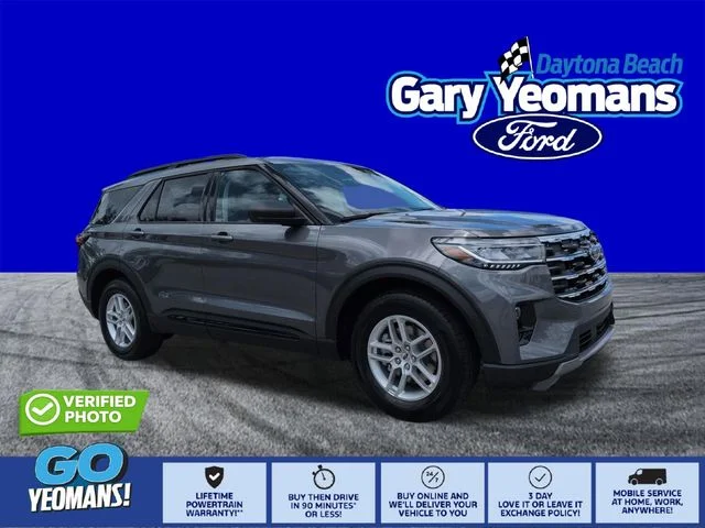 New 2026 Carbonized Gray Metallic Ford Active image 1