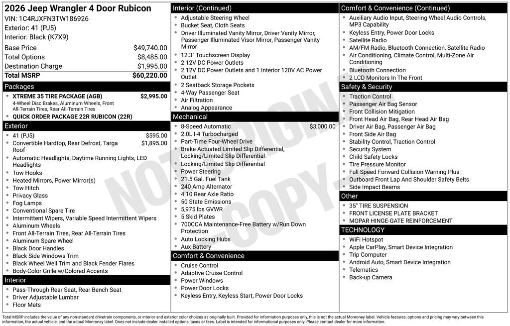 Used 2026 Green Jeep Rubicon image 13