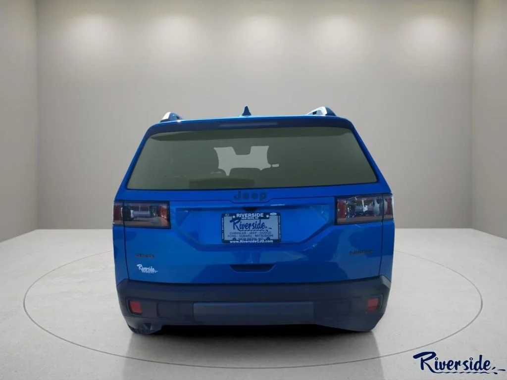 New 2026 Hydro Blue Pearl-Coat Exterior Paint Jeep Laredo image 2