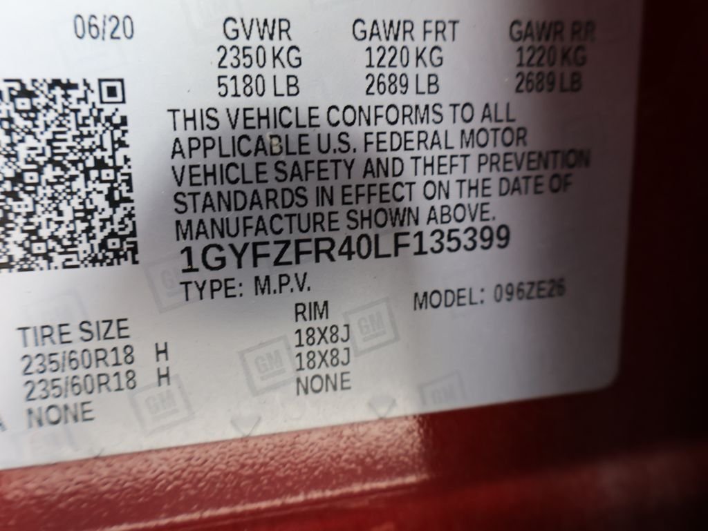 Used 2020 Red Cadillac Sport image 21