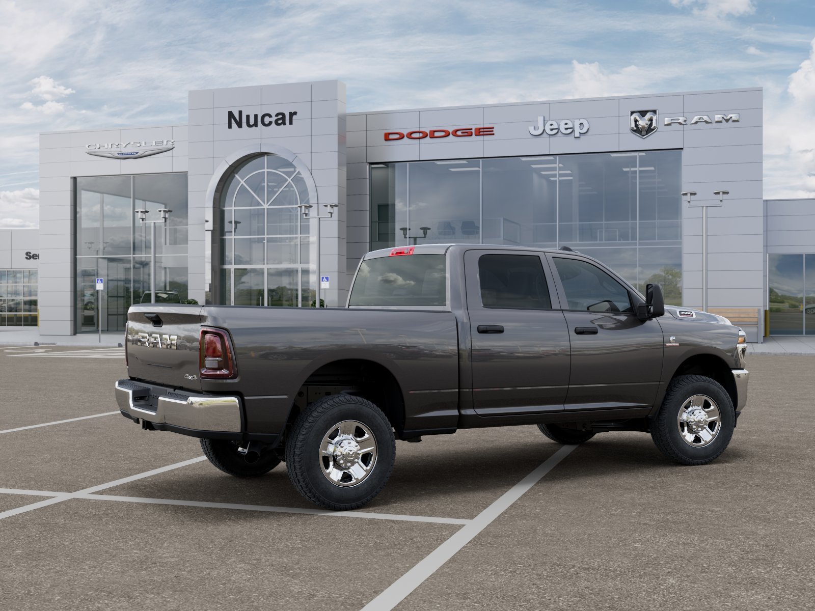 New 2026 Granite Crystal Metallic Clear-Coat Exterior Paint RAM Tradesman image 23