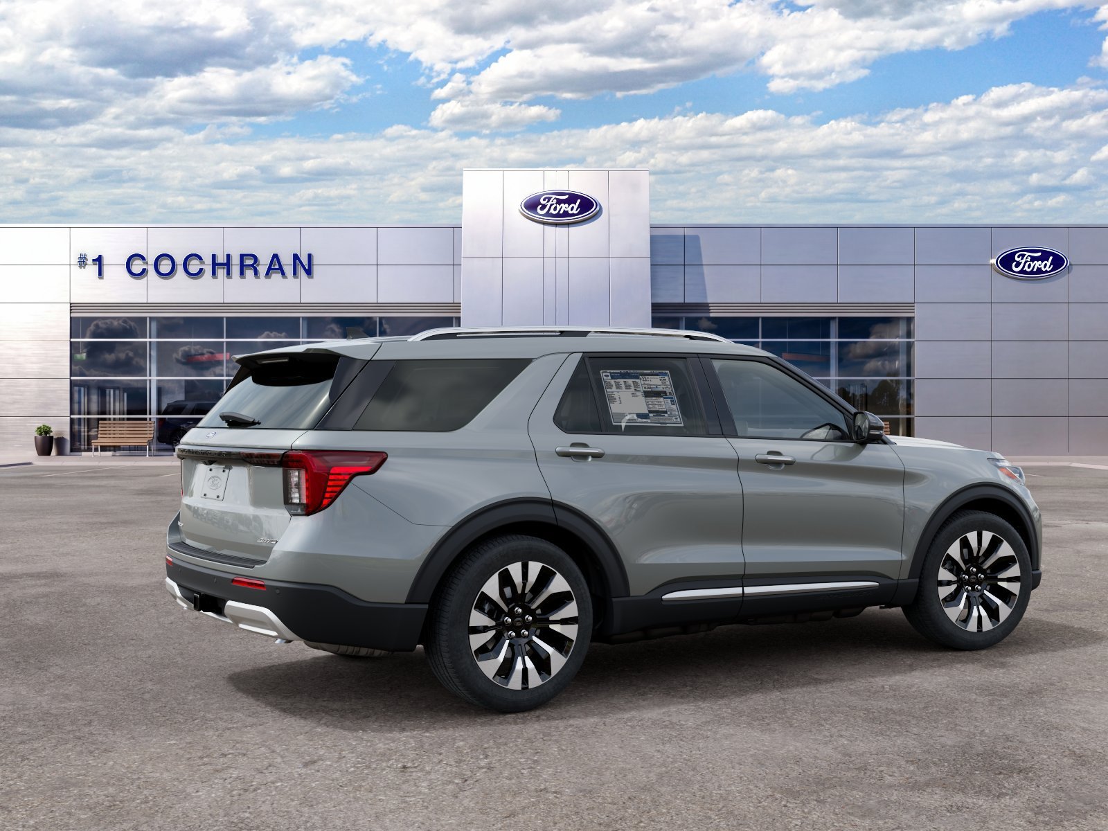 New 2027 Avalanche Gray Ford Platinum image 6
