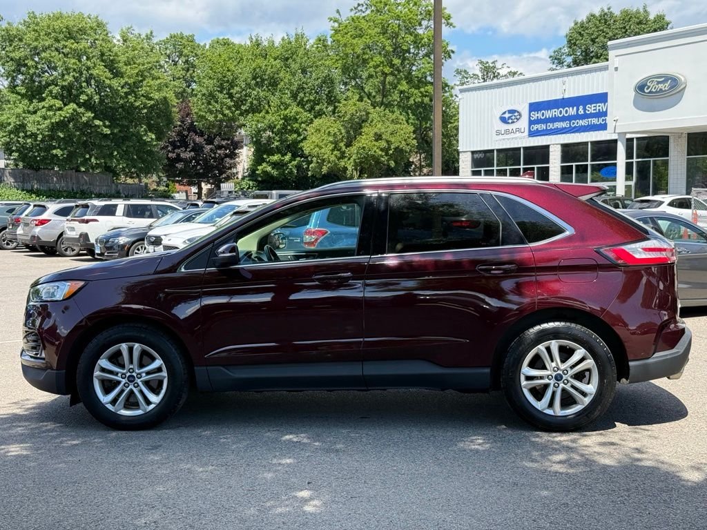 Used 2019 Burgundy Velvet Metallic Tinted Clearcoat Ford SEL image 11