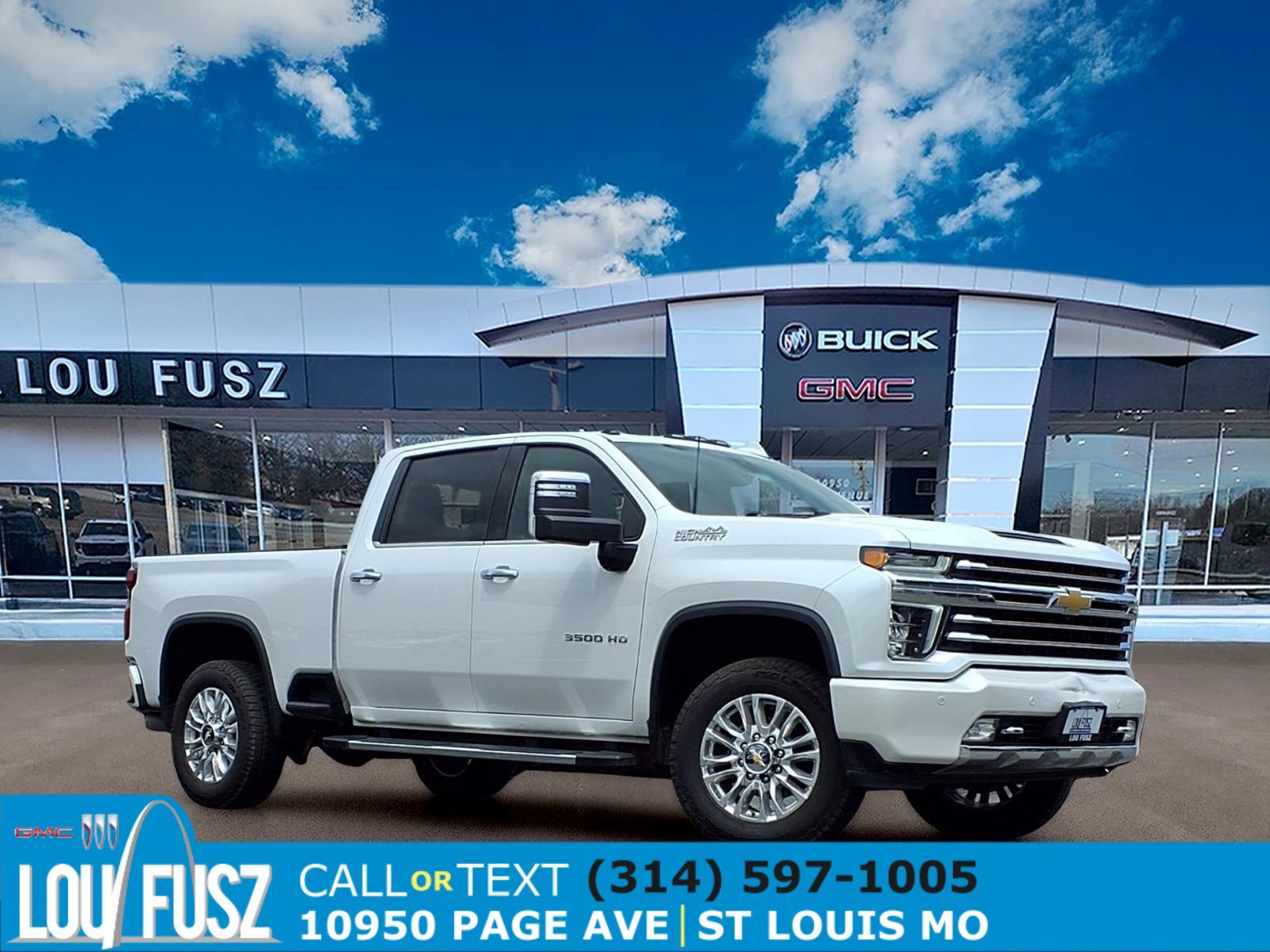 Used 2023 Iridescent Pearl Tricoat Chevrolet High Country image 1