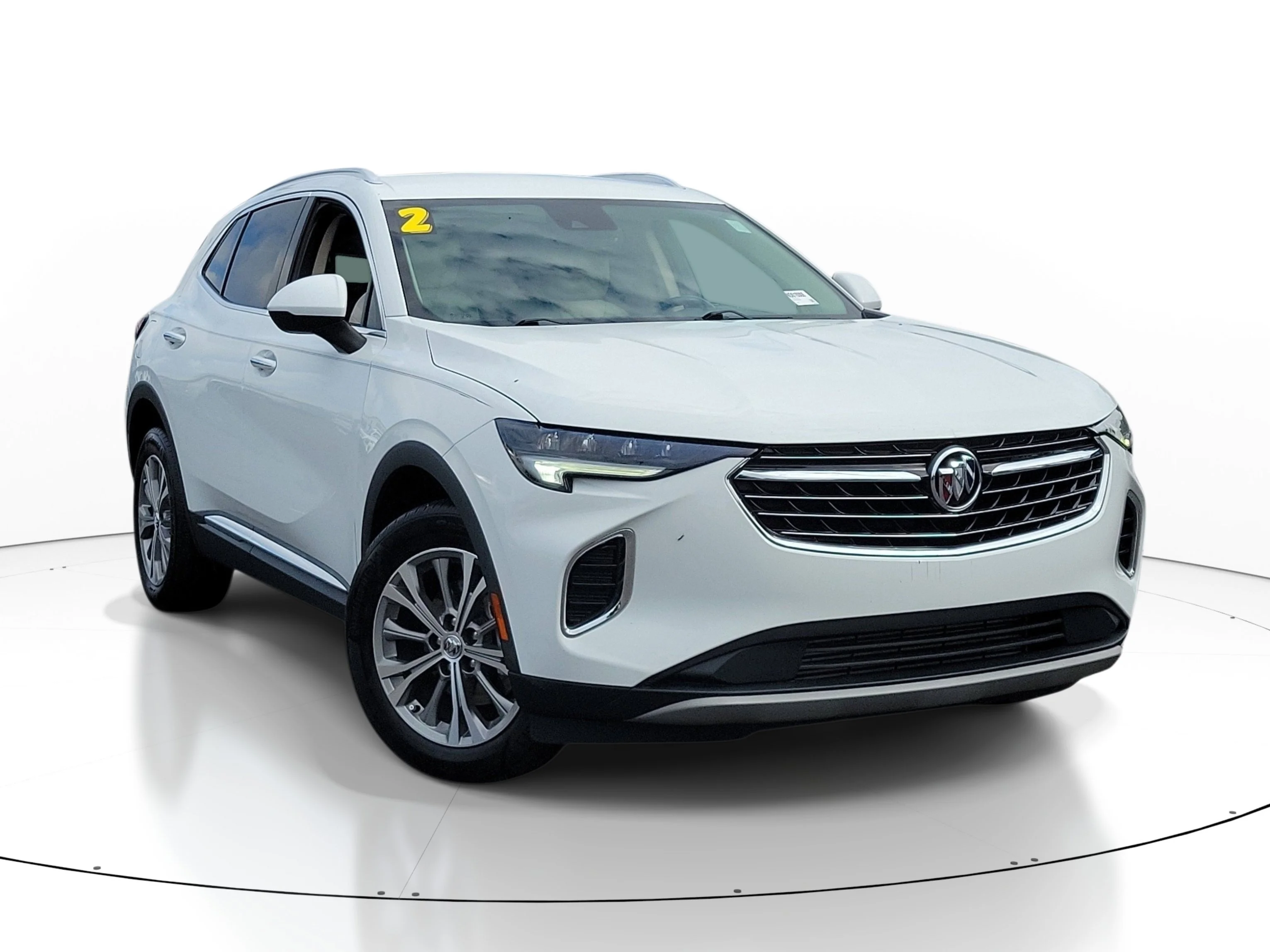 Used 2022 Summit White Buick Preferred image 1