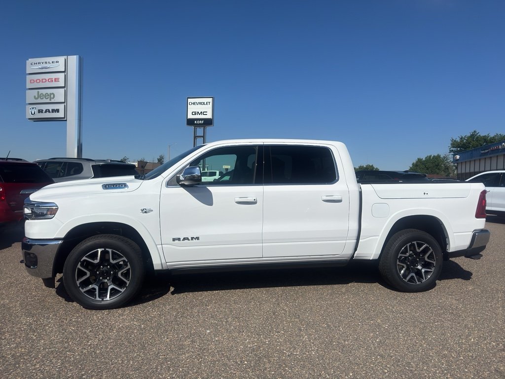 New 2026 Bright White Clear-Coat Exterior Paint RAM Laramie image 1