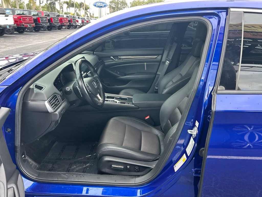 Certified Used 2021 Blue Honda Sport 2.0T image 16